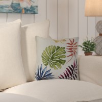 Bay Isle Home Costigan Brambles Floral Print Throw Pillow BAYI4726